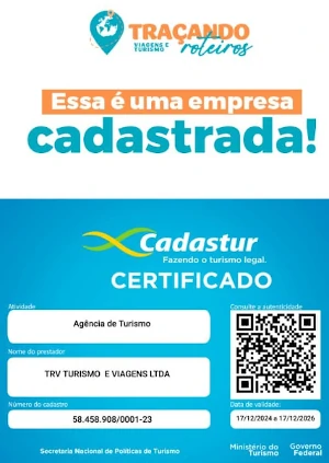 Agencia de viagens certificada pela Cadastur. Oferece  Pacotes de Viagens nacionais e internacionais.